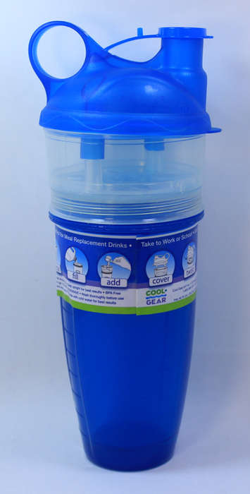 Ez-Freeze Fitness Protein Shaker for Sports, Outdoors or Office