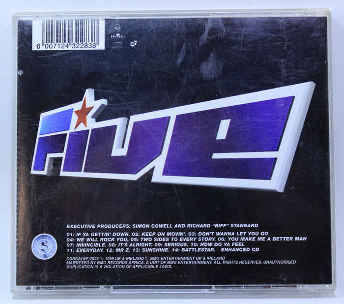 Five: Invincible CD