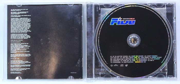 Five: Invincible CD