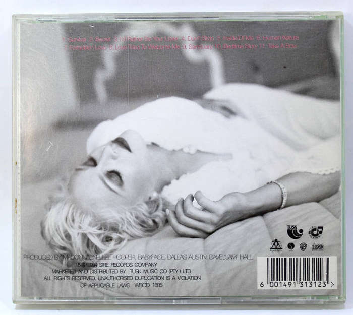 Madonna Bedtime Stories CD