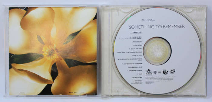Madonna Something To Remember CD
