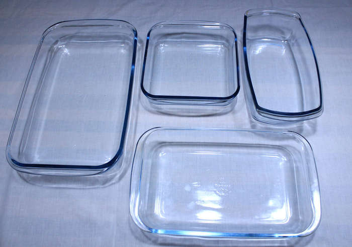 Marinex 4 Piece Ovenware Casserole Set with Handles Made In Brazil