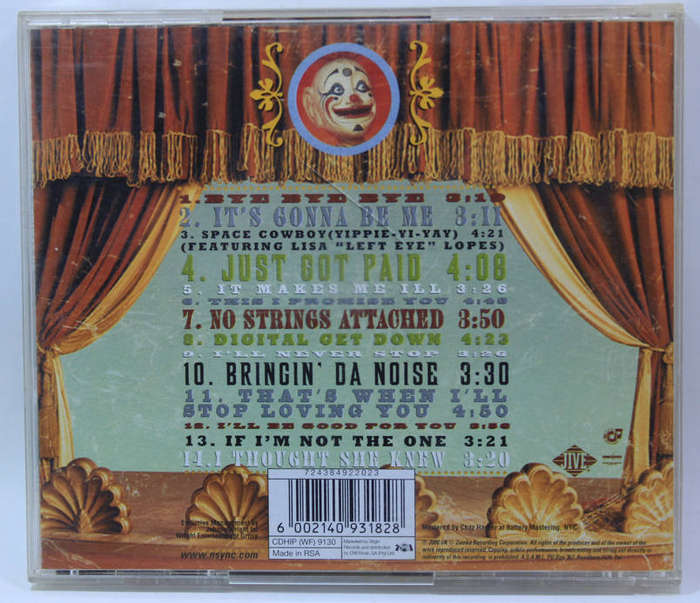 NSync No Strings Attached CD