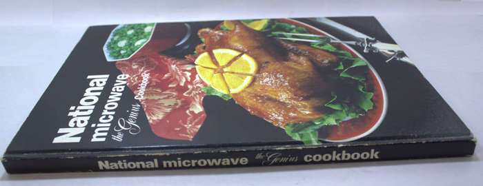 Classic National Microwave The Genius Cookbook Hardcover Cookbook 1984