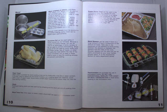 Classic National Microwave The Genius Cookbook Hardcover Cookbook 1984