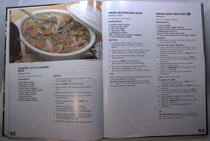 Classic National Microwave The Genius Cookbook Hardcover Cookbook 1984