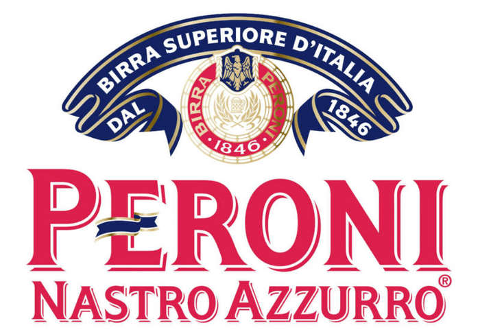 Peroni Nastro Azurro Birra Azzurro 200ml Beer Glass