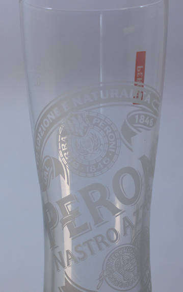 Peroni Nastro Azurro Birra Azzurro 200ml Beer Glass