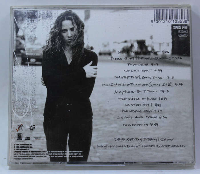 Sheryl Crow The Globe Sessions CD