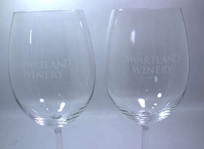 2 x Swartland Winery Wine Glasses