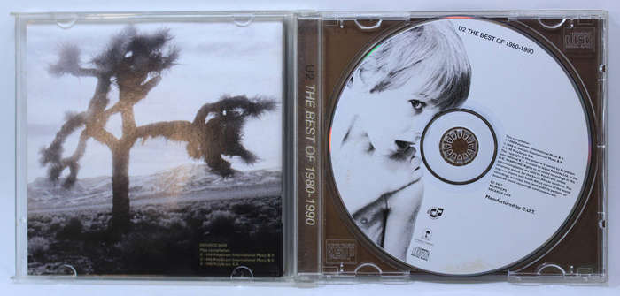U2 The Best Of 1980-1990 CD