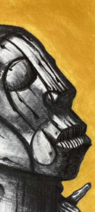 Slovo Mamphanga - Black and Gold