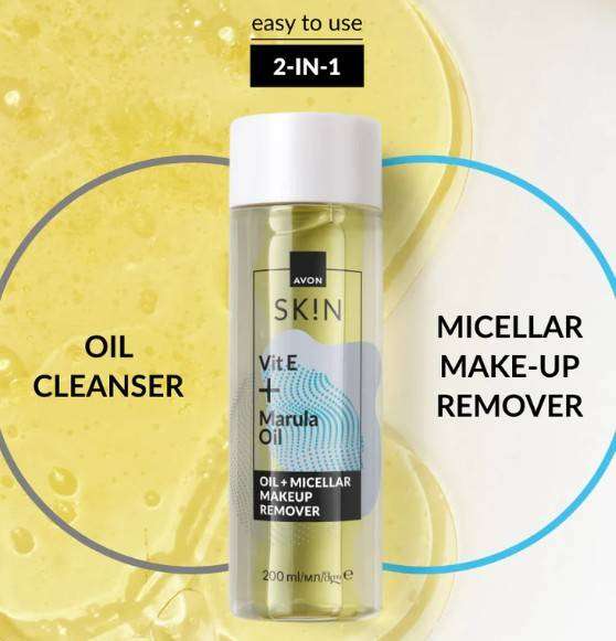 A.von SK!N Oil + Micellar Make-Up Remover - 200 ml