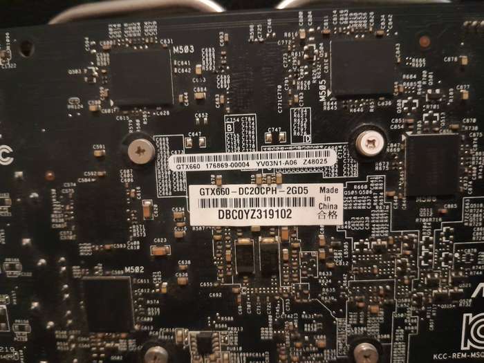 GTX 660 2G Graphics Card