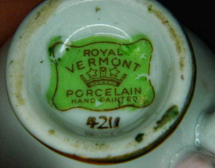 Royal Vermont Miniature Jug