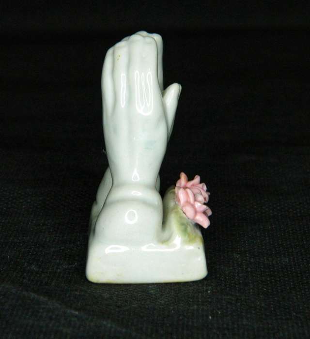 Vintage Porcelain Praying Hands