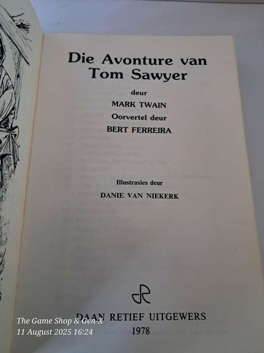 Die anvonture van Tom Sawyer