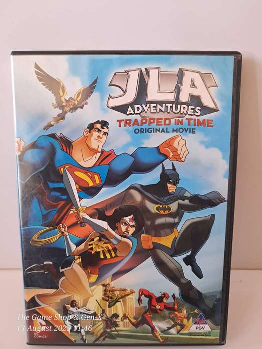 DVD:  DC JLA Adventures trapped in Time