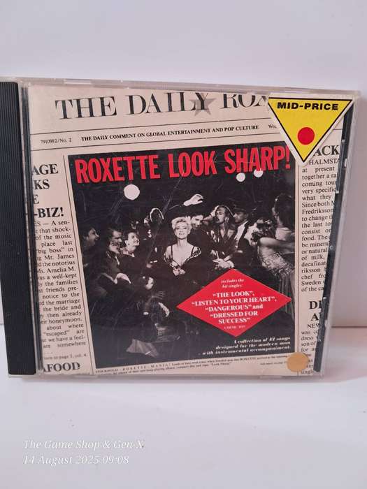 Music CD: Roxette Look Sharp
