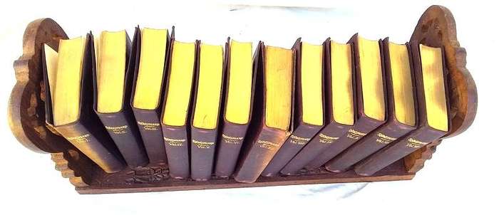 (1899 - 1900) Full set of 12 "Miniature" The Bedford Eddition" The works of William Shakespeare"