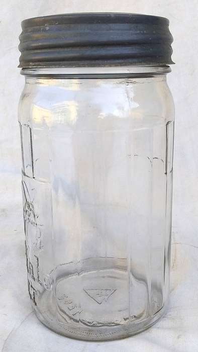 Buffalo Salt Jar