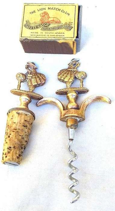 Brass Figural Cork Puller