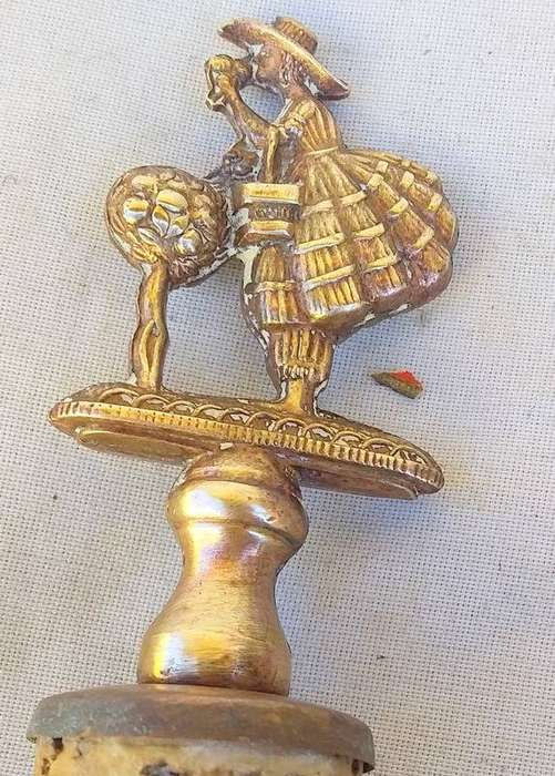 Brass Figural Cork Puller