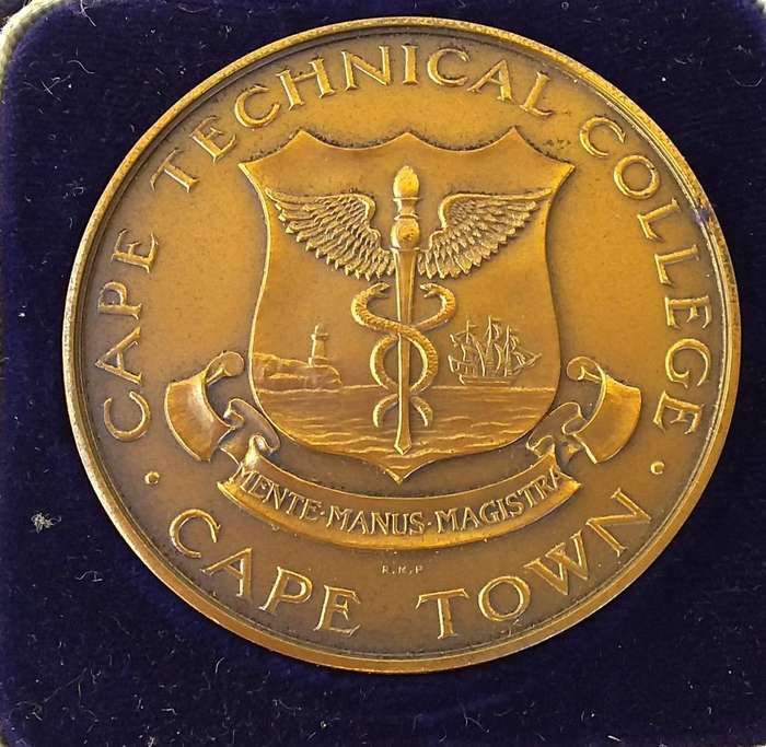 Vintage 1941 Cape Technical College Junior ward for Merrit