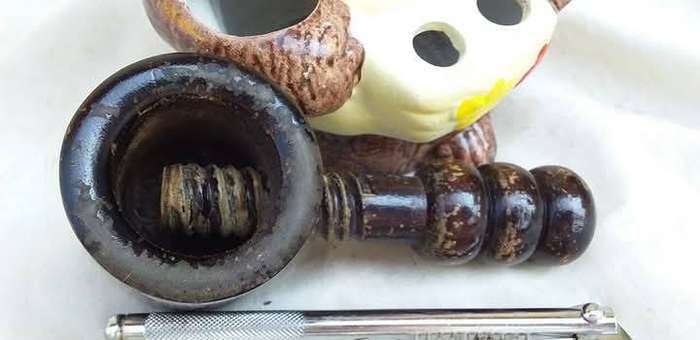 Ceramic Monkey Themed Nut cracker stand