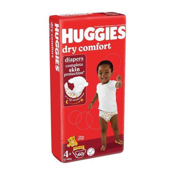 Huggies dry comfort diapers jumbo pack-size 4