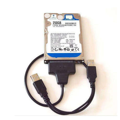 USB 3.0 to SATA Fast Transmission Serial Port Adapter