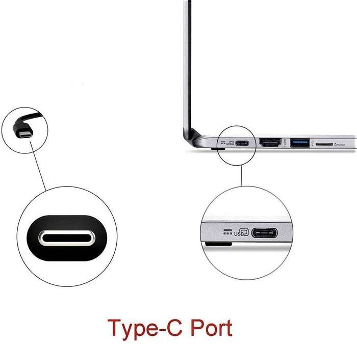 Universal 45W USB-C Laptop Charger-Type-C Power Adapter for Multiple Device