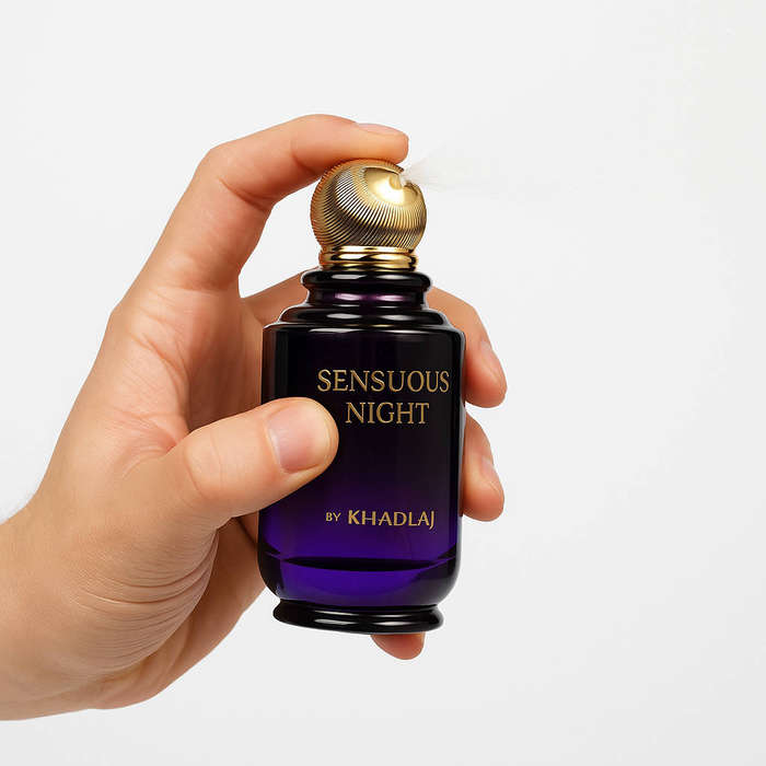 Sensuous Night Eau de Parfum 100ml by Khadlaj - Spicy Unisex Night Fragrance