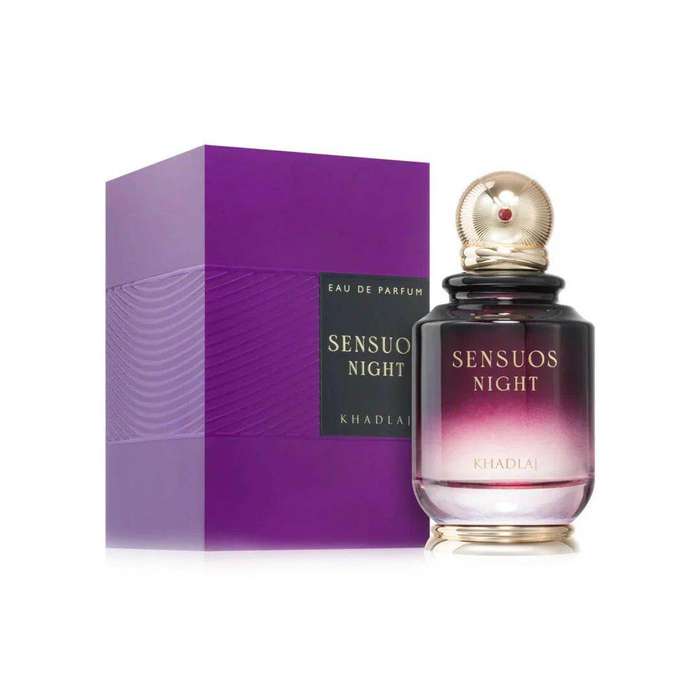 Sensuous Night Eau de Parfum 100ml by Khadlaj - Spicy Unisex Night Fragrance