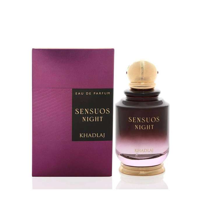 Sensuous Night Eau de Parfum 100ml by Khadlaj - Spicy Unisex Night Fragrance