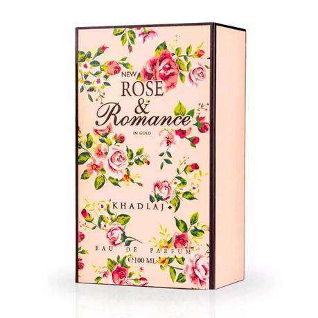 Khadlaj Rose & Romance Gold Eau de Parfum Spray for Women  100ml