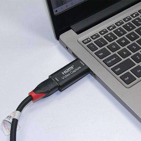 HDMI Video Capture Adapter  1080p USB to HDMI Converter for Streaming