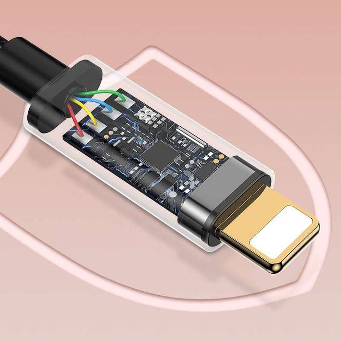 Lightning to 3.5mm Adapter 130mm-Audio Cable for Lightning Devices-LS-T90i