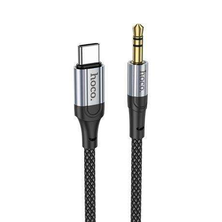 Audio Adapter Cable  3.5mm Male to USB-C Female Connection 1m  HOCO UPA26