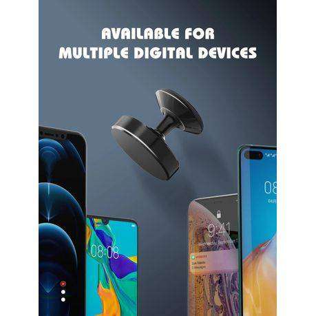 Magnetic Car Phone Holder-360 Rotation Mini Dashboard Mount Stand-MG09