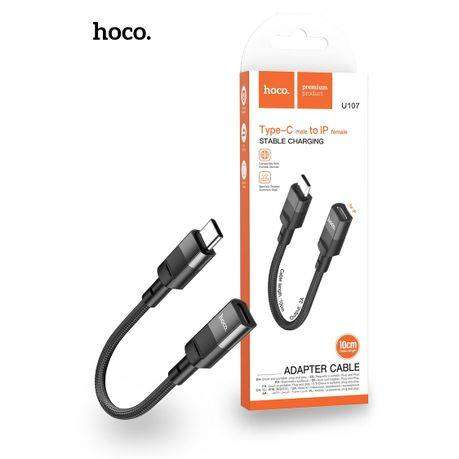 USB-C Male to Lightning Female 2A Charging Cable 10cm  HOCO U107