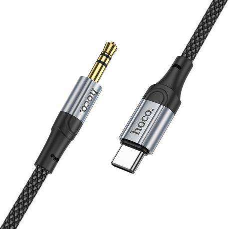 Audio Adapter Cable  3.5mm Male to USB-C Female Connection 1m  HOCO UPA26