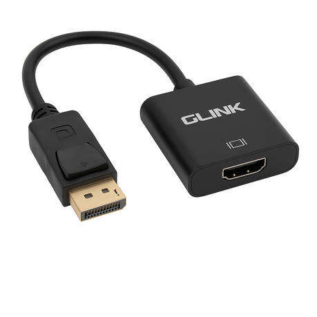 DisplayPort to HDMI Adapter  Full HD 1080p Resolution Converter  GLINK GL-020
