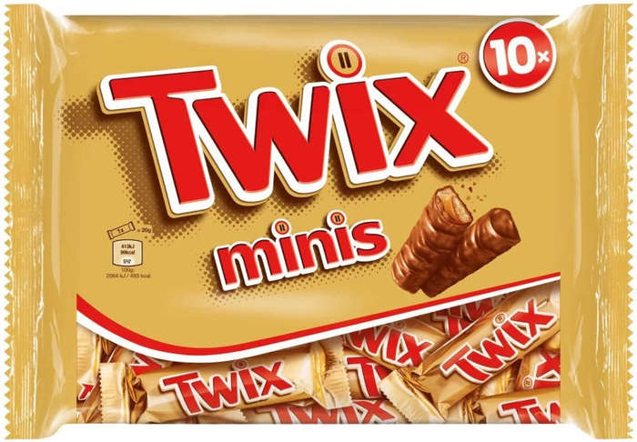 Twix TwixMinis Milk Chocolate Bars  (10 x 227 g)