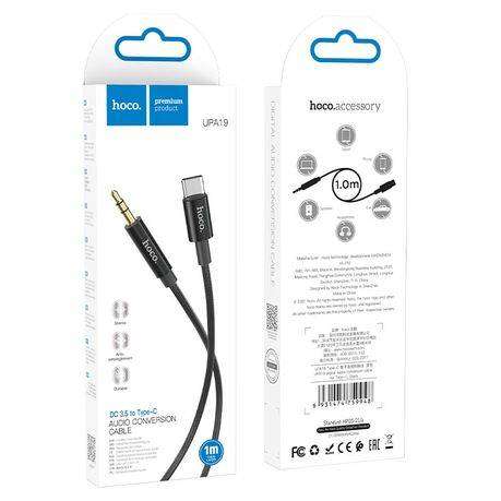 Hoco Type-C to 3.5mm Aux Audio Adapter  USB-C to Headphone Jack Converter