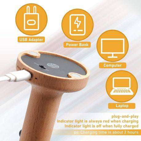 Motion Sensor Night Light - Rechargeable Magnetic LED Wall Lamp for Bedroom