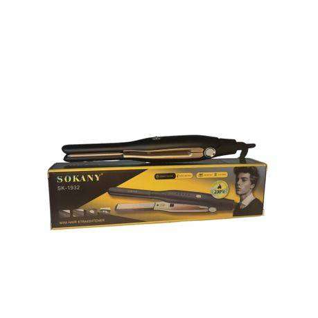 Mini Hair Straightener  Compact Travel Flat Iron with Ceramic Plates