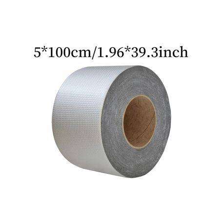 Waterproof Aluminum Foil Tape  Strong Adhesive Silver Sealing & Repair Roll