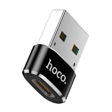 USB-A Male to USB-C Female Charging & Data Transfer Adapter  HOCO UA6