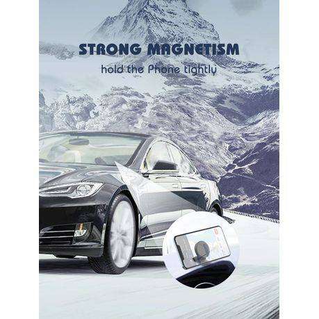 Magnetic Car Phone Holder-360 Rotation Mini Dashboard Mount Stand-MG09
